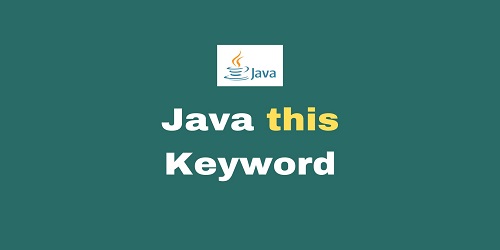 Java this Keyword