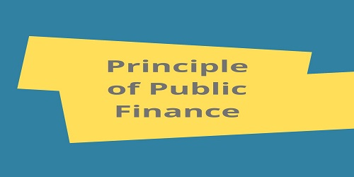 Principle of Public Finance