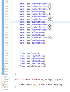 Java GUI Calculator Project (Full Source Code)
