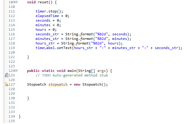 Java StopWatch 5 java stopwatch code4