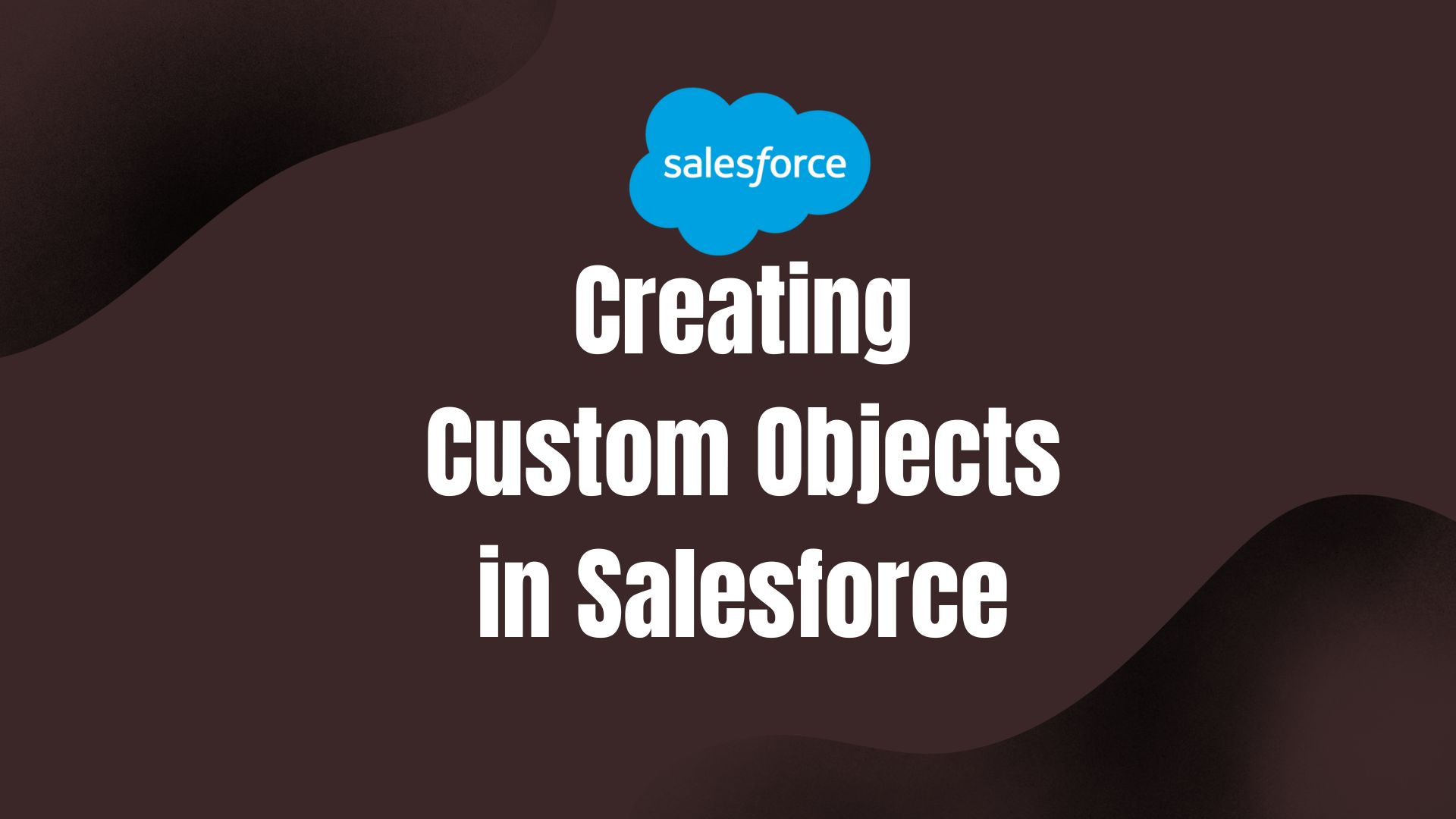 Create Custom Objects in Salesforce