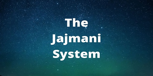 The Jajmani System
