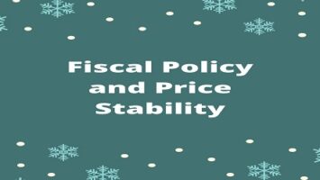 Fiscal Policy and Price Stability