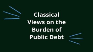 Classical Views on the Burden of Public Debt