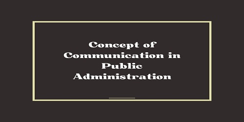 Communication in Public Administration