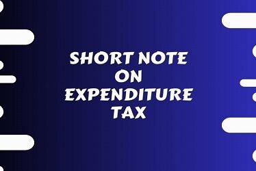 Expenditure Tax