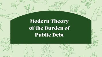 Modern Theory of the Burden of Public Debt