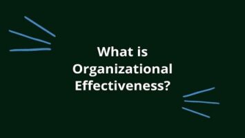 What is Organizational Effectiveness