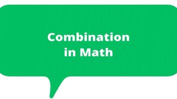Combination in Math