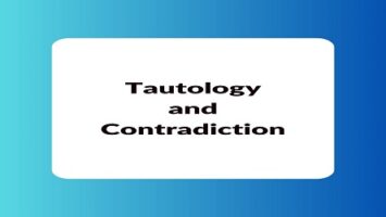 Tautology and Contradiction