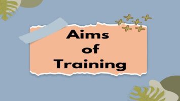 Aims of Training