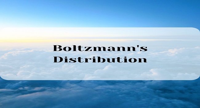 Boltzmann Distribution