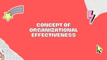Concept of Organizational Effectiveness
