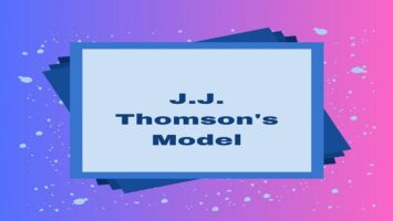 J.J. Thomson's Model