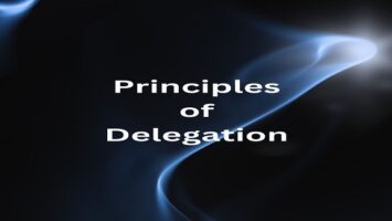 Principles of Delegation