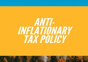 Anti-Inflationary Tax Policy