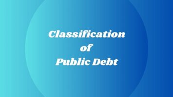 Classification of Public Debt
