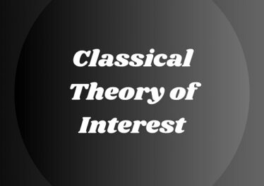 Classical Theory of Interest