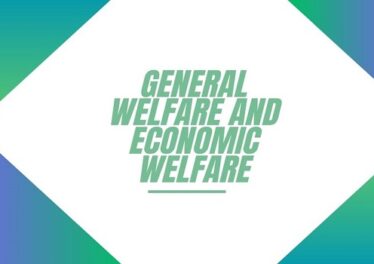 General Welfare and Economic Welfare
