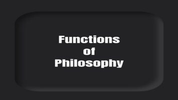 Functions of Philosophy