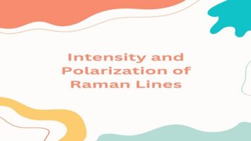 Intensity and Polarization of Raman Lines