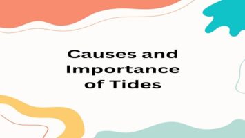 Causes and Importance of Tides
