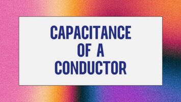 Capacitance of a Conductor