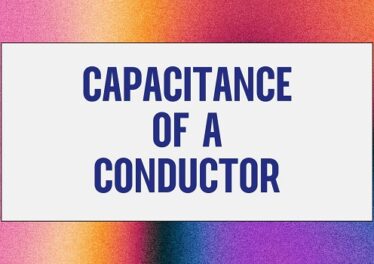 Capacitance of a Conductor