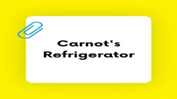Carnot's Refrigerator