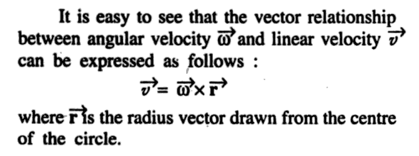 Rotational Quantities Vectors