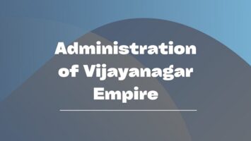 Administration of Vijayanagar Empire