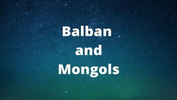 Balban and Mongols