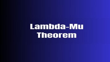 Lambda-Mu Theorem