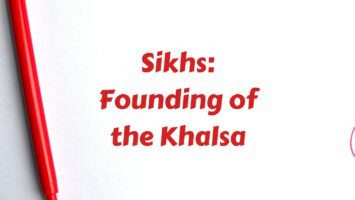 Sikhs Founding of the Khalsa