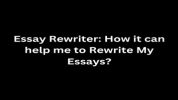 Essay Rewriter